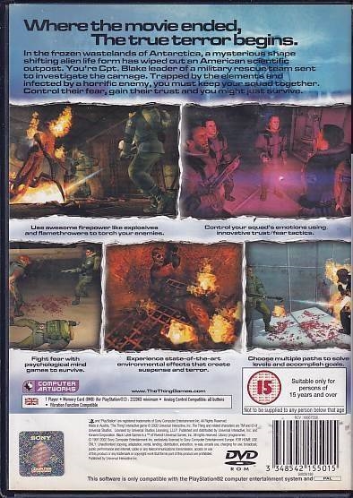The Thing - PS2 (B Grade) (Genbrug)